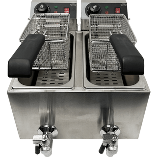 Combisteel elektrisk frituregryde - 2 x 4 liter