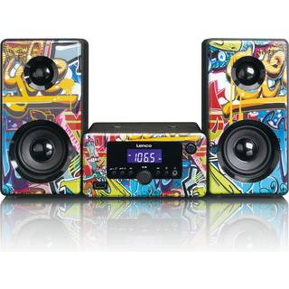 Lenco MC-020 Princess - Micro set with FM Radio Bluetooth® USB and AUX ingang - Princess