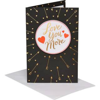 American Greetings Valentines Day Card til Mand Kone K?reste K?reste eller betydelig anden (elsker dig mere)