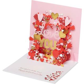 American Greetings Valentines Day Pop Up Card (Feel It All The Time)