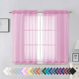 Aiyufeng pink rene gardin vinduesgardiner