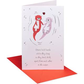 Amerikanske hilsener Valentines Day Card til mandskone k?reste eller betydelig anden (betydelig otter)
