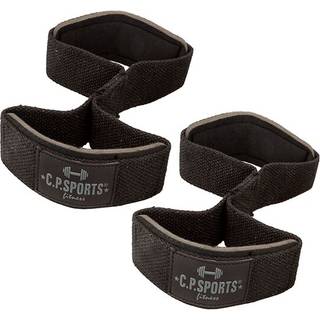 Figure 8 Straps - Lifting Loops, black, C.P. Sports