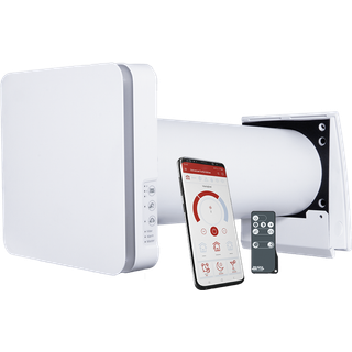 Duka one pro 50 s wifi ø160mm 1-rums ventilationsløsning med varmegenvinding