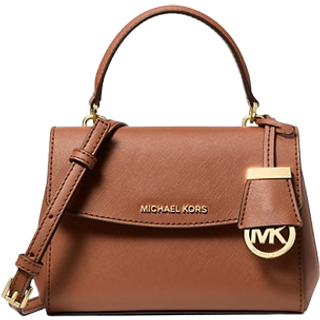 MK Ava Extra-Small Saffiano Leather Crossbody - Brown - Michael Kors - ONE SIZE