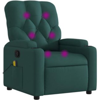 massagestol stof mørkegrøn