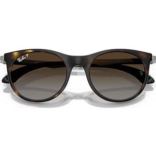 Ray - Ban Børn RJ9082S 7182T5 Solbriller Nylon Skildpadde Brun Pantos Polariseret