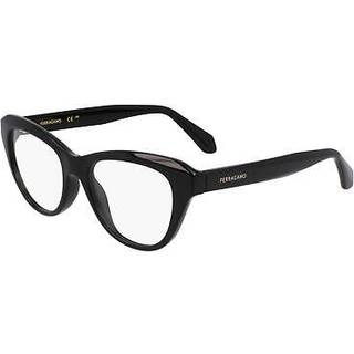 Ferragamo Kvinde SF2989E 001 Optiske stel Sort Cat Eye Normal