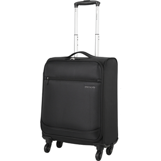 Global lightweight trolley 4 hjul 55 cm - sort (På lager i butik)