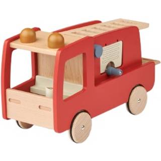 Liewood Baby Eigil firetruck toy - red - One Size