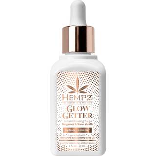 Hempz NEW Glow Getter Instant Bronzing Drops Dewy Face Bronzer Hydrating Shimmer 2 oz.