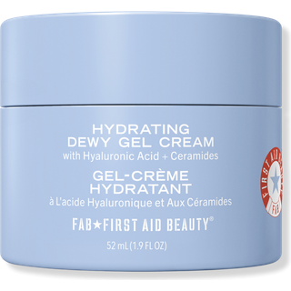 First Aid Beauty - Hydrating Dewy Gel Cream - Fugtighedscreme Med Hyaluronsyre + Ceramider - Dewey Gel Cream - 17oz - For Women