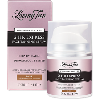 Loving Tan 2 HR Express Face Tanning Serum Dark
