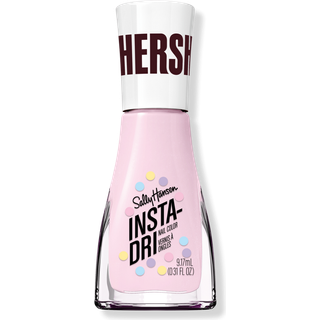 Sally Hansen Insta-Dri X Hershey's Cookies 'n' Creme ?g Pink Fever Hurtigtt?rrende Langvarig stribefri glans Pink neglelak 0,31 fl oz.