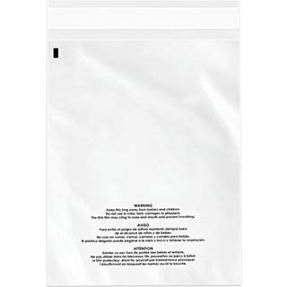 Spartan Industrial - Poly Bag Bundle Combo Pack med 400-6x9 8x10 9x12 11x14 Selvforsegling Clear Plastic Poss med kvælningsadvarsel