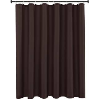 Biscaynebay Quality Fabric Broes Gardin Liner 72 """" Af 72 """" Brunt vandafvisende badeværelsesgardiner Rust Resistent Gromets Top Weated Bottom He