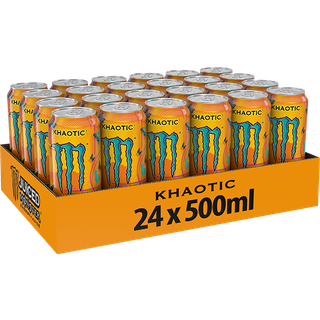 Monster Khaotic - Energidrik, Tropisk Juice (24 x 500ml), Dåse