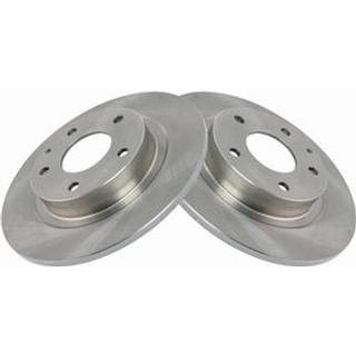 TRQ bagbremseotorer sæt solid kompatible med 2014-2021 Mazda 6