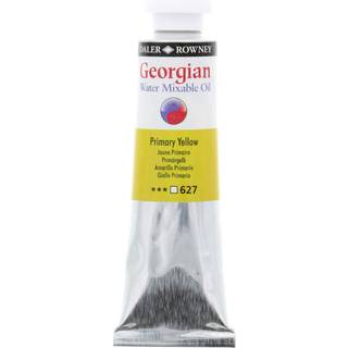 Georgian Water Mixable Oil Colour, vandopløselig oliefarve 37 ml Primary Yellow 627