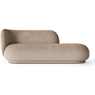 Rico Divan Left - Faded Velvet - Sand