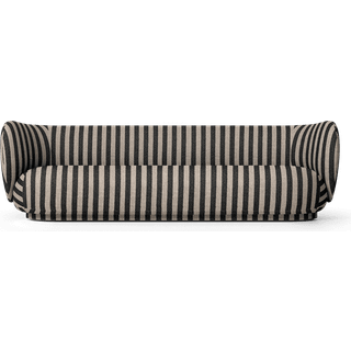 Rico Sofa 4 - Louisiana - Sand/Black