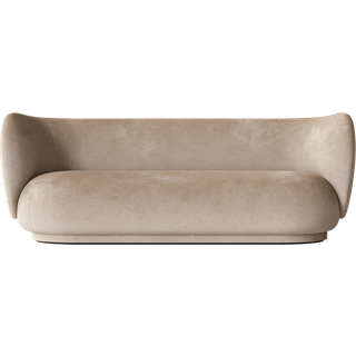 Rico Sofa 3 - Faded Velvet - Sand
