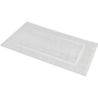 Amazon Basics Banded Badeværelse Bath Rug Mat Soft Silver 31 Inches L X 20 Inches W