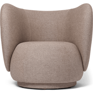 Rico Lounge Chair - Main Line Flax - Coffee