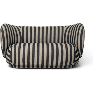 Ferm Living Rico 2-personers sofa Louisiana Sand/Black