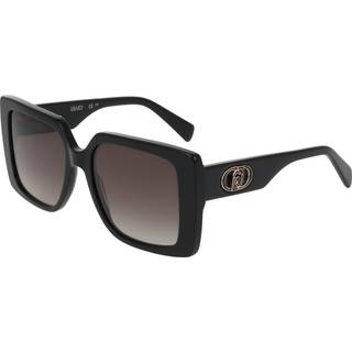 Liu Jo Kvinde LJ816S 001 Solbriller Acetat Sort Firkantet Normal