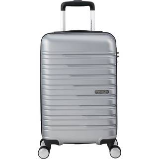 American Tourister Flashline Kuffert med 4 hjul sølv