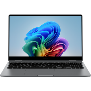 Samsung Galaxy Book5 360 Copilot+ PC Intel Core Ultra 7 256V Laptop 39,6 cm (15.6) Berøringsskærm Fuld HD 16 GB LPDDR5x-SDRAM 1 TB SSD Wi-Fi 7 (802.11be) Windows 11 Home Grå