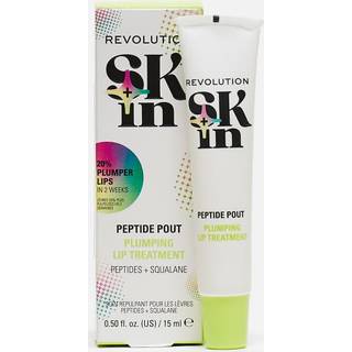 Revolution Skincare Skindividual Go Gentle Peptide Pout Plumping Lip Treatment Fugtgivende læbepomade Med forstørrende effekt 15 ml - 15 ml