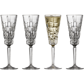 Krystal Champagneglas Etna 19 cl 4 stk.