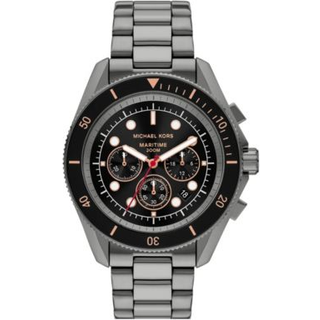 MK Oversized Maritime Gunmetal Watch - Grey - Michael Kors - ONE SIZE