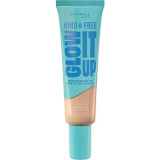 Rimmel Kind & Free Glow It Up Let farvet fugtighedscreme Skygge 001 Fair Porcelain 30 ml - 30 ml