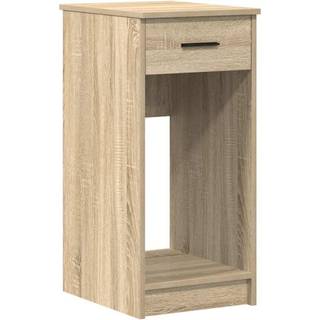 Computertårnstativ Med Skuffe 35X45X77 Cm Etræsfarve - Sonoma-eg