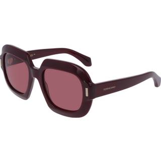 Salvatore Ferragamo SF2068SE 606 54 Solbriller Kvinder Burgunder - Burgundy - 54mm