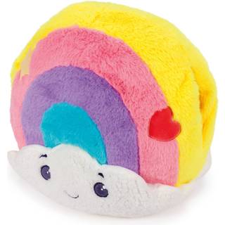 Noxxiez 3-i-1 Regnbue - bamse, håndvarmer og pude - 35 cm
