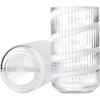 Swirl vase 25 cm, hvid