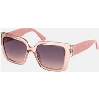 Guess Kvinde GU00200 72F Solbriller Injiceret Rosa Brun Firkantet Normal