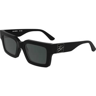 Karl Lagerfeld Unisex KL6182S 001 Solbriller Acetat Sort Røg Firkantet Normal
