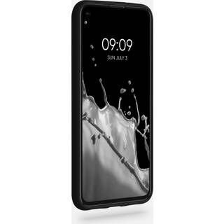 Kwmobile -sag kompatibel med Google Pixel 5 -sag - Bl?d slank beskyttende TPU -silikone -d?kning - Sort