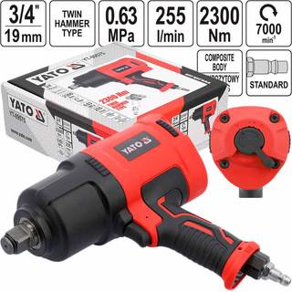 Pneumatisk slagnøgle Yato YT-09575; 3/4''