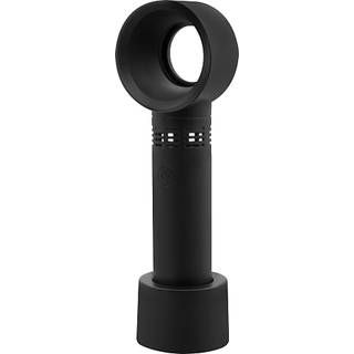 Håndholdt ventilator - sort (På lager i varehus)