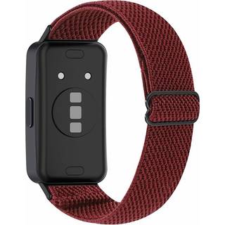 Huawei Band 8 Elastisk Rem i sort nylon