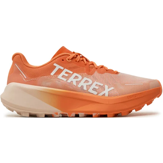 Terrex Agravic 3 Trail løbesko - Cloud White / Semi Impact Orange / Dash Grey - 48