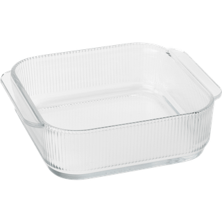 Stelton Pilastro ovnfast fad 17,3x19,7 cm Clear
