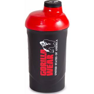 Gorilla Wear Wave Shaker Sort/Rød 600 ml