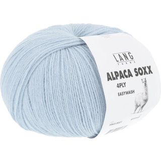 Lang Yarns Alpaca Soxx 4-ply 0021 Indhold: 70% Superfine alpaca, 30% Nylon Vægt/længde: 100 g = ca 390 m Anbefalede pinde: 2.50-3.50 mm Strikkefasthed: 10 x 10 cm = 30 m x 41 r Vask: Max 30 °C / Kan tørretumbles ved lav varme / Brug vaskemiddel til finvask uden skyllemiddel.